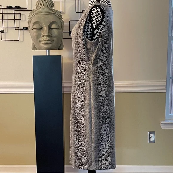 Designer NINE WEST “Snake Skin” Look Sheath Dress - Picture 2 of 11